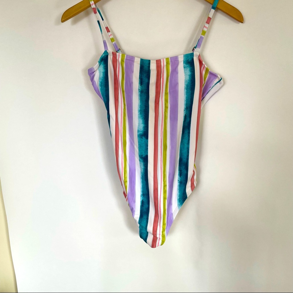 One piece bathing suit by sandal wear